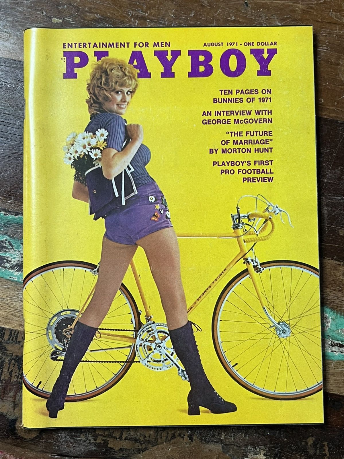 Vintage Playboy Magazine - August 1971 - Entertainment For Men Size ONE SIZE - 1 Thumbnail