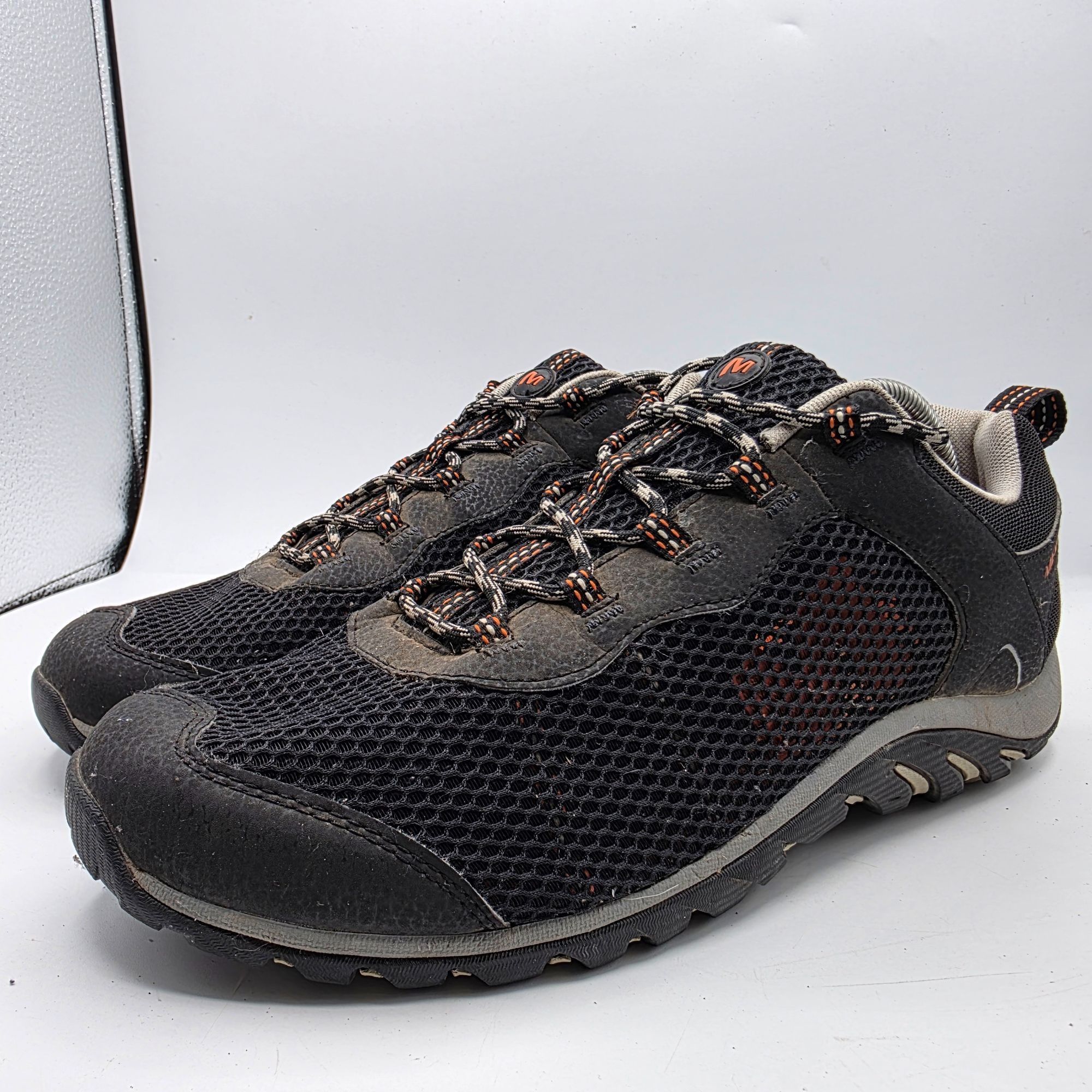 Merrell Merrell Riverbed Mens 12 Black Gray Hiking Shoes Lightweight Size US 12 / EU 45 - 4 Thumbnail