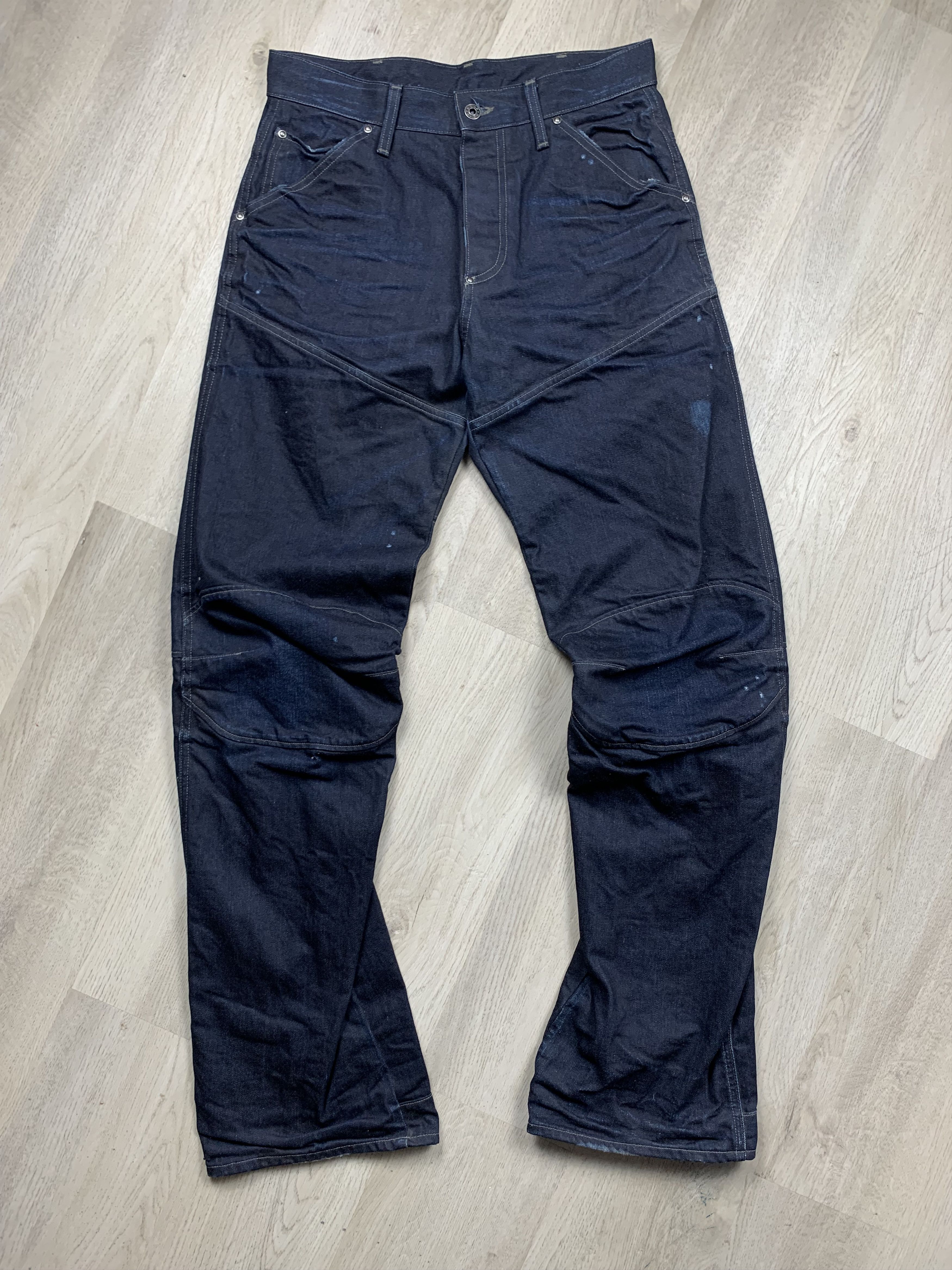 G-Star G Star Raw Vintage Denim Double Knee Pants Jeans Size US 30 / EU 46 - 7 Thumbnail