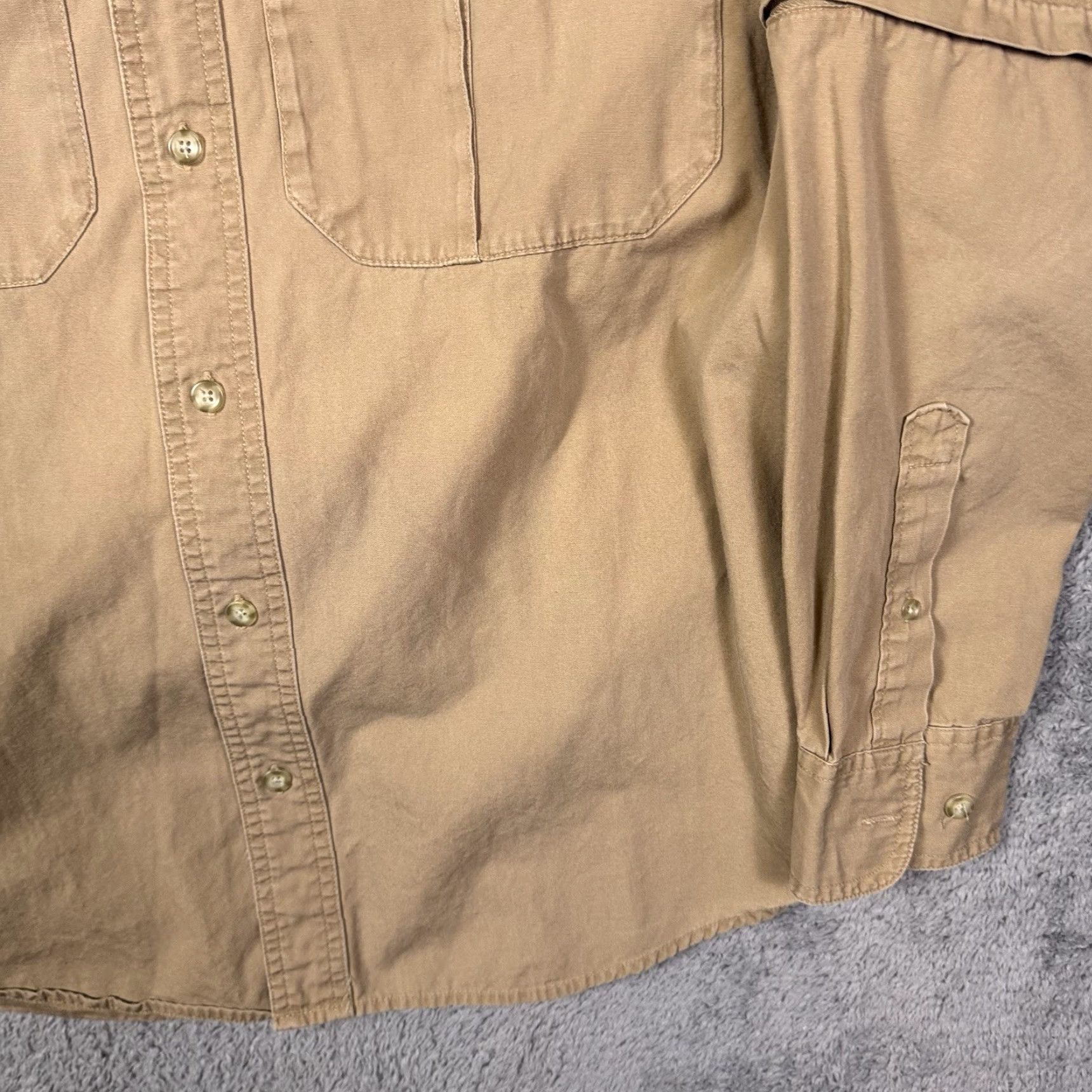 Vintage Cabela's Safari Jacket Men M Utility Field Shacket Cargo Tact Convertible Shoot Jacket Size US M / EU 48-50 / 2 - 4 Thumbnail