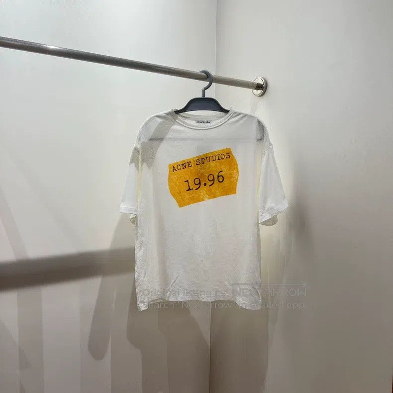 Acne Studios Acne Studios Numeric and English Logo Printed T-Shirt Size XS / US 0-2 / IT 36-38 - 1 Thumbnail