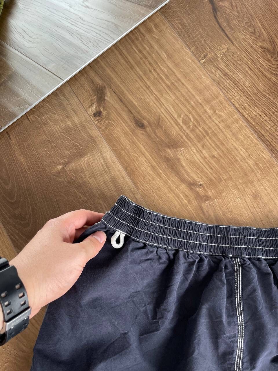 Polo Ralph Lauren × Vintage Vintage 90s Y2K Style Big Logo 3 Bleecker Blue Casual Shorts Size US 30 / EU 46 - 16 Thumbnail