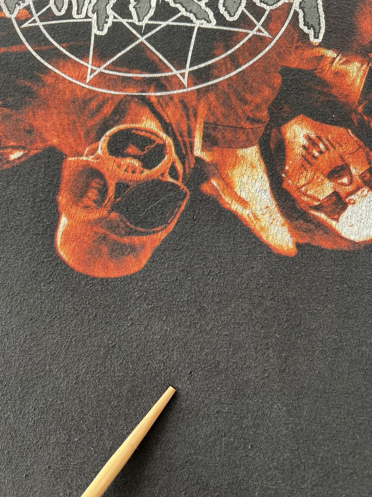 Band Tees Vintage 2001 Slipknot Iowa Goat Rock Band Black T-shirt Size US L / EU 52-54 / 3 - 10 Thumbnail