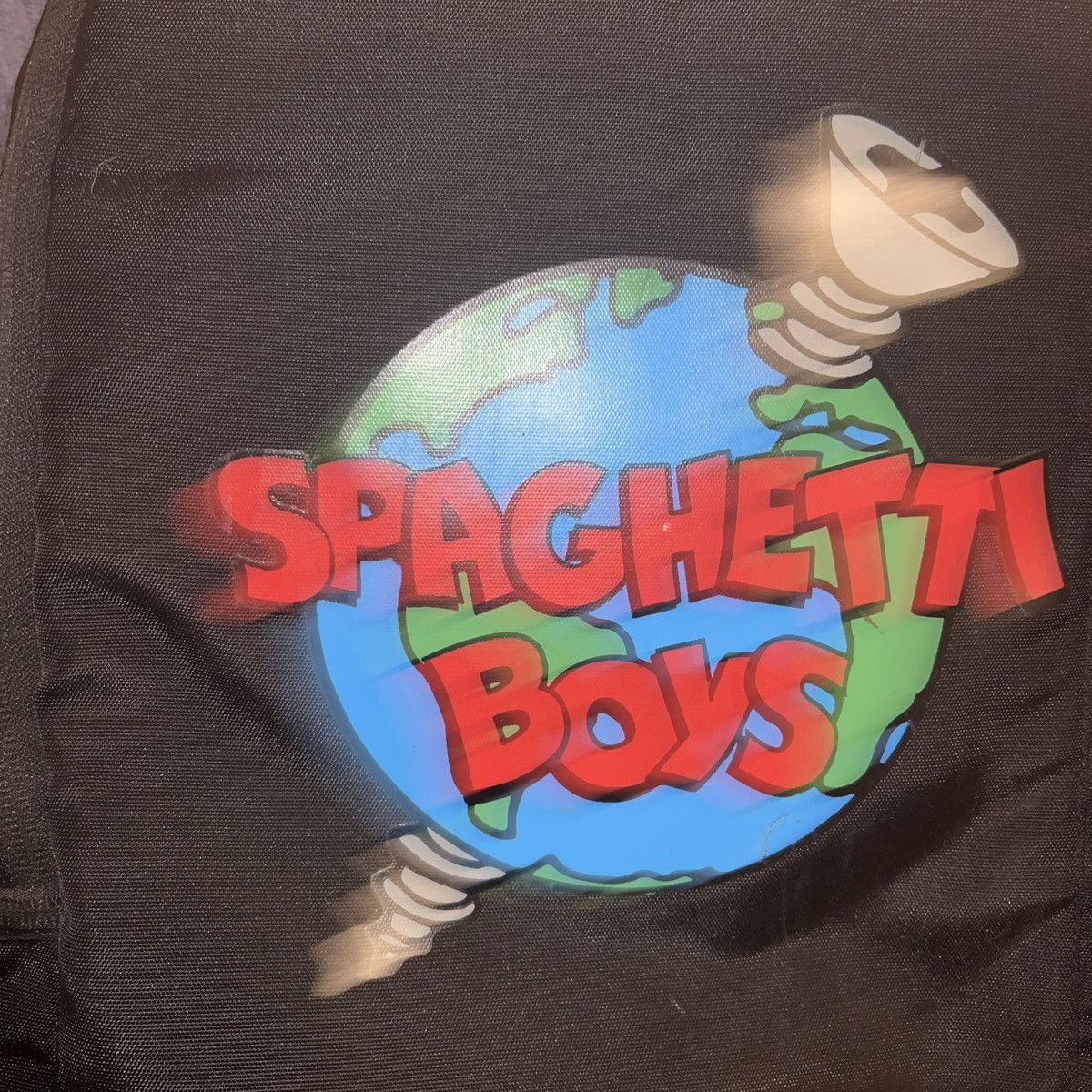 Spaghetti Boys × Sprayground Spaghetti boys spray ground screw the world bag Size ONE SIZE - 5 Thumbnail