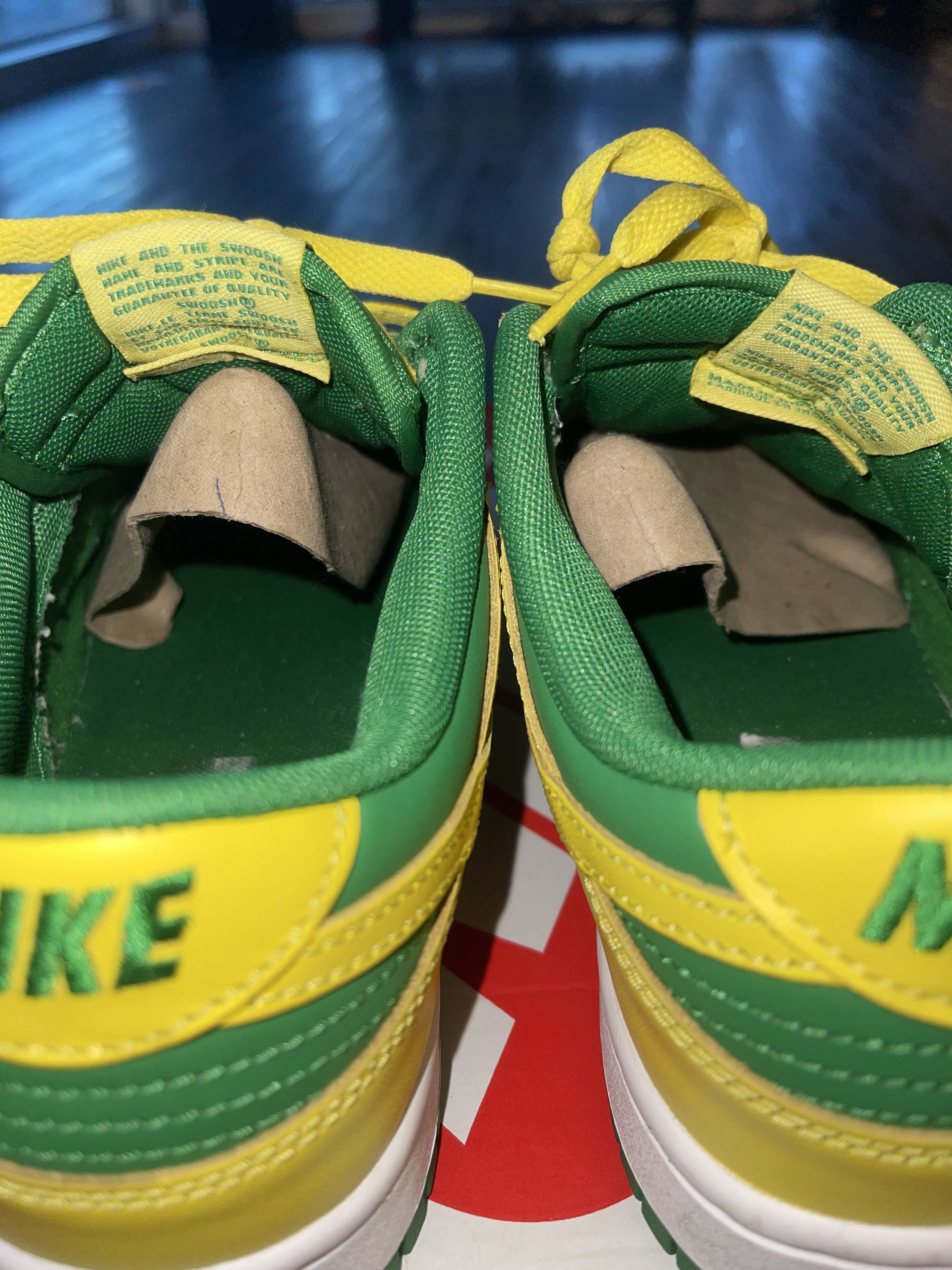 Nike Nike Dunk Low Reverse Brazil Size US 9 / EU 42 - 5 Thumbnail