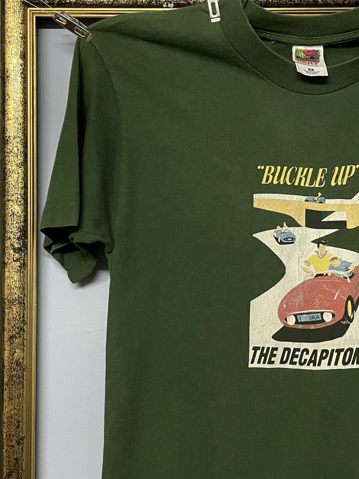 Vintage Vintage 90s The Decapitones Buckle Up Og Ska Single Stitch Size US M / EU 48-50 / 2 - 4 Thumbnail