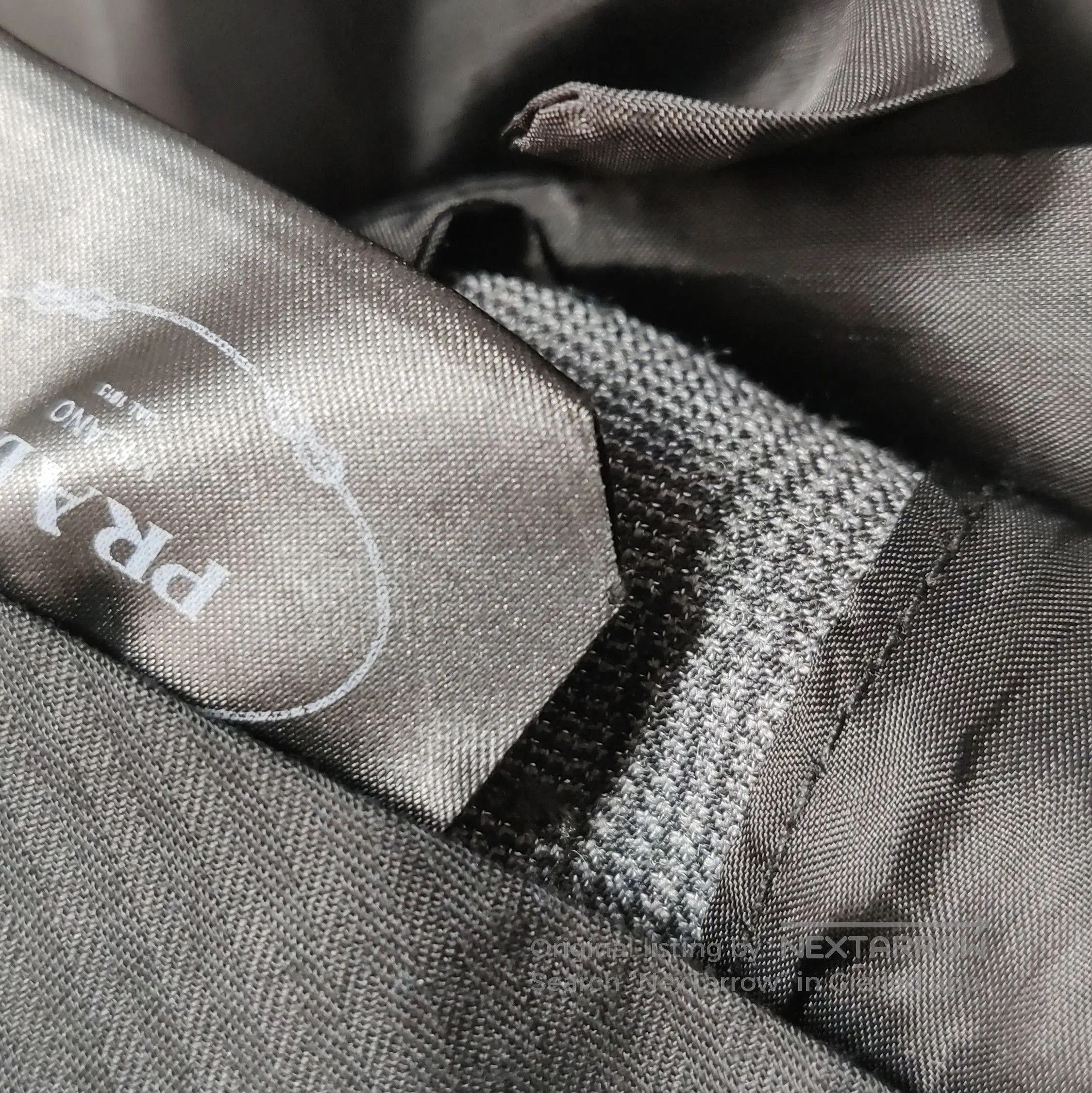 Prada Prada Houndstooth Wool Silk Blend Trousers . Size 39" - 8 Thumbnail