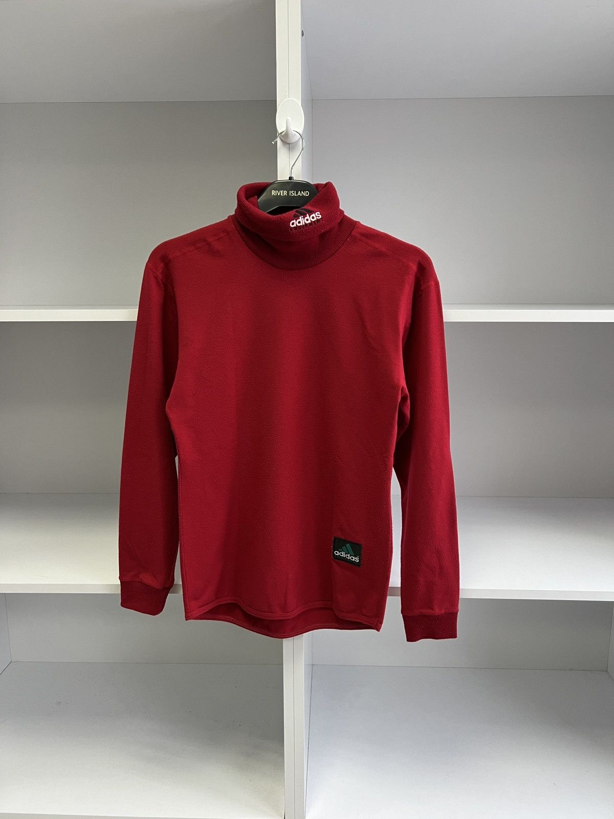 Adidas × Vintage Vintage Adidas Equipment Turtleneck Longsleeve Size US M / EU 48-50 / 2 - 2 Thumbnail