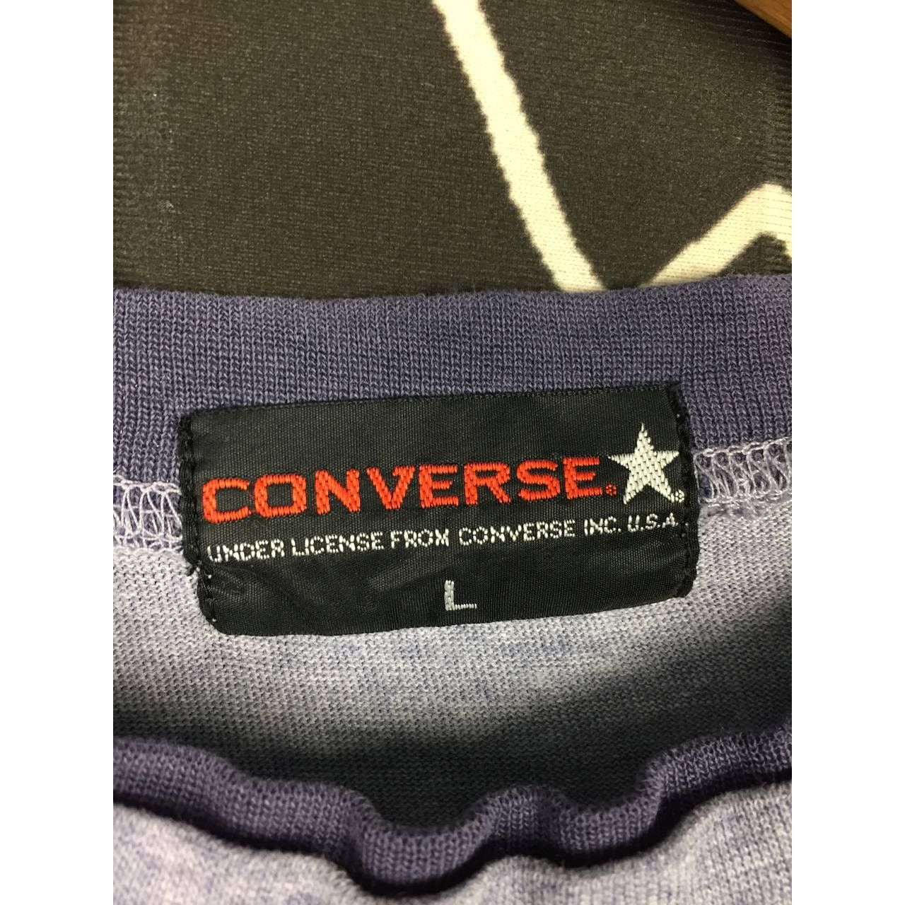Converse × Vintage Vtg Converse All Star Spell Out Logo Graphic Tee Size US L / EU 52-54 / 3 - 7 Thumbnail