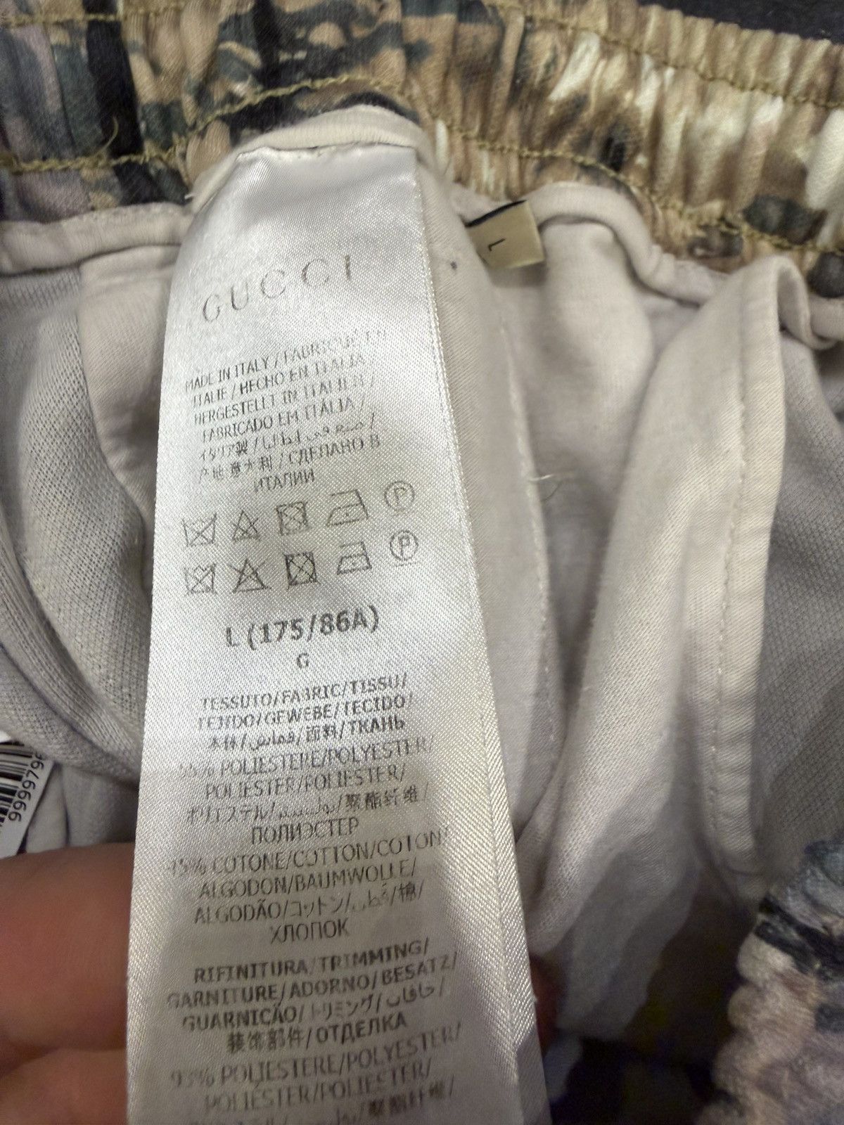 Gucci × The North Face Gucci Woodland Stripe Joggers Size US 32 / EU 48 - 3 Thumbnail