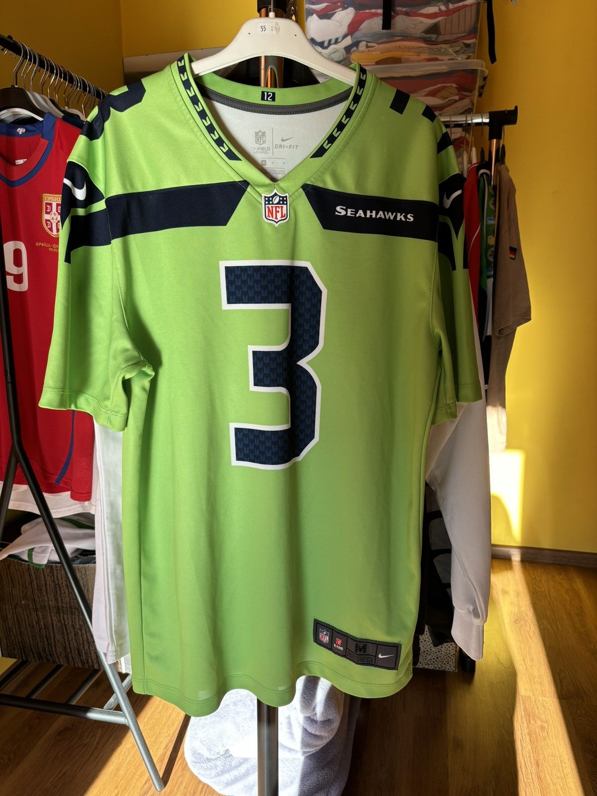 Nike Seattle Seahawks Wilson Nike M NFL USA jersey Size US M / EU 48-50 / 2 - 1 Thumbnail