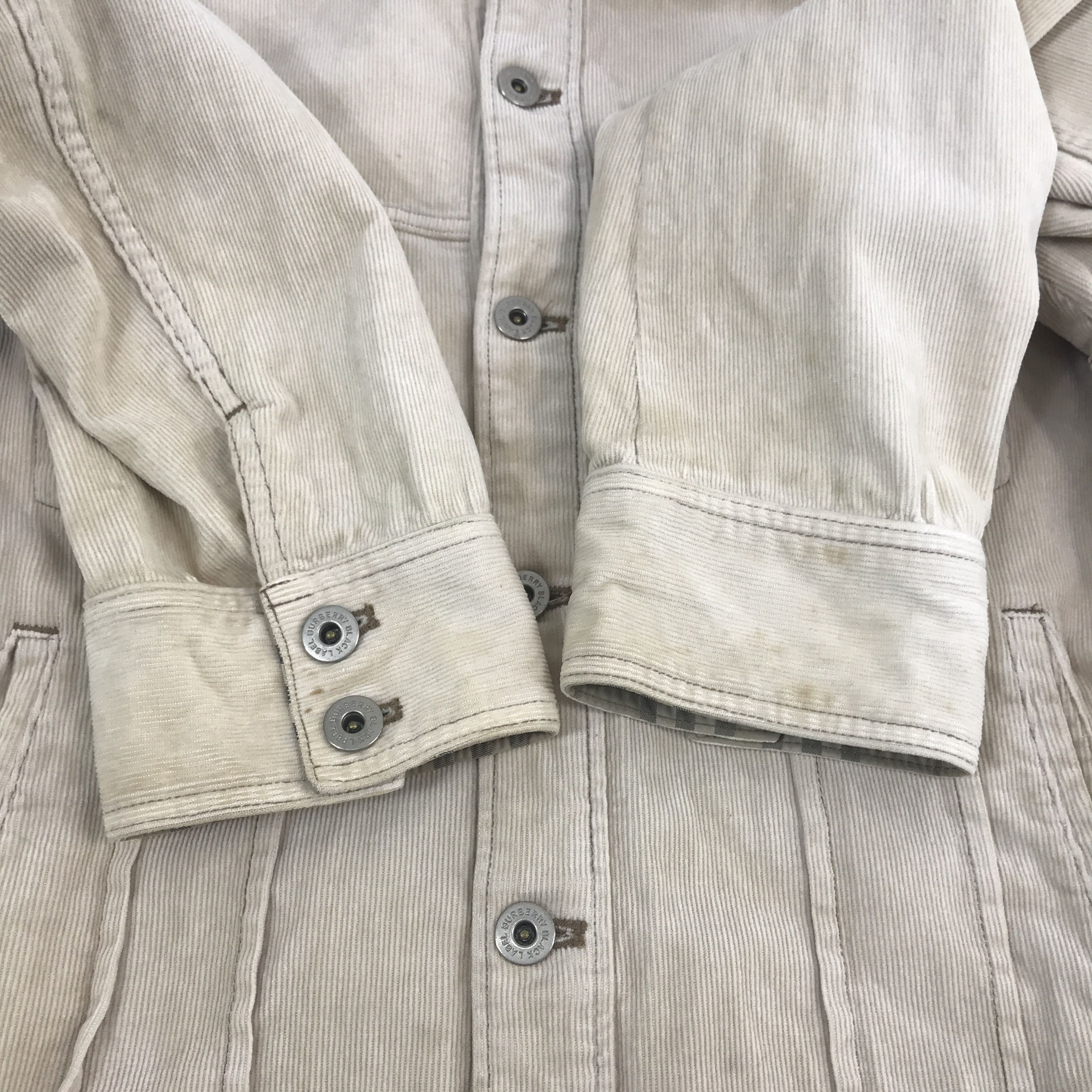 Burberry × Vintage Vintage Burberry corduroy Button up Jacket Size US M / EU 48-50 / 2 - 6 Thumbnail