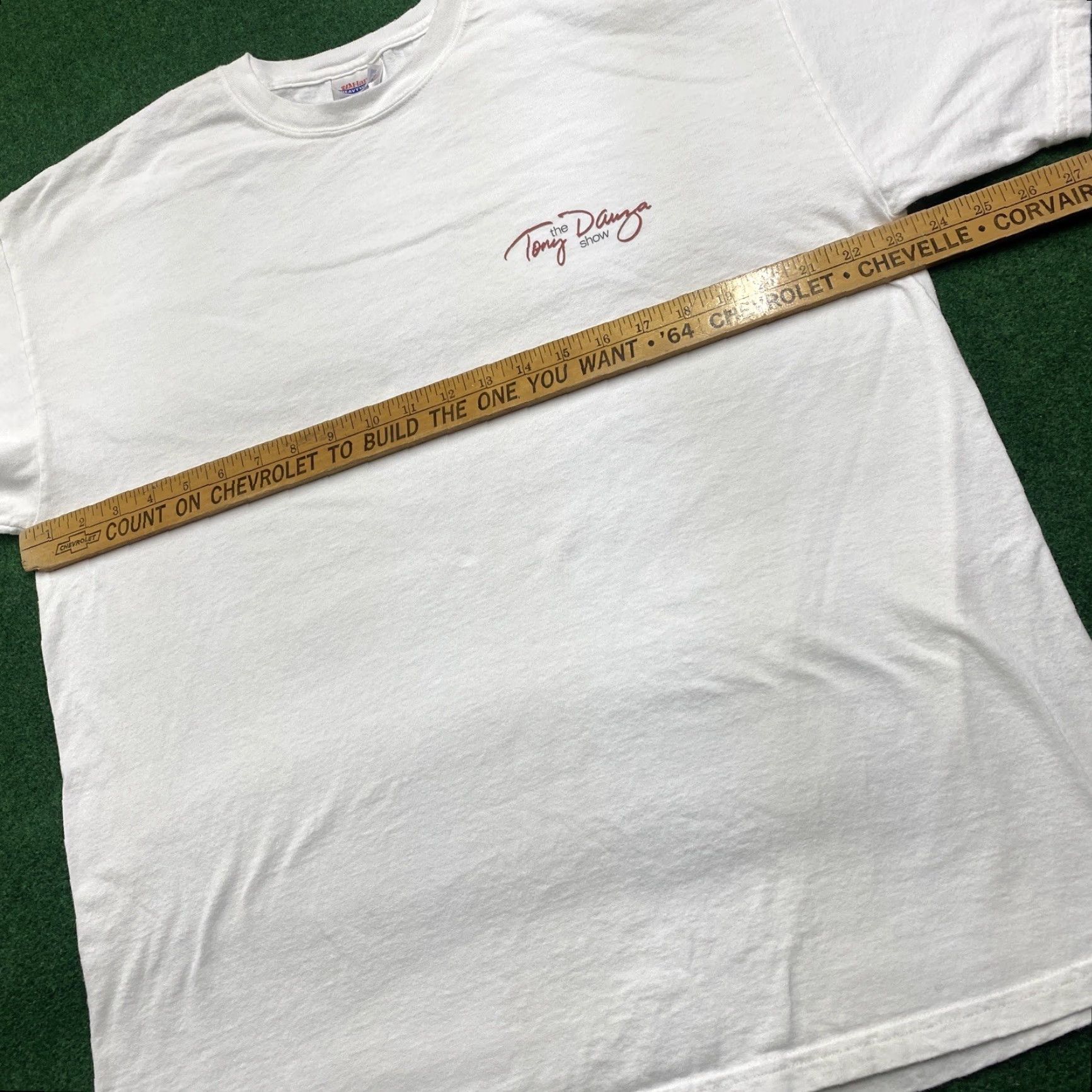 Vintage VINTAGE The Tony Danza Show Shirt Mens XL White 90S Y2K Promo Tee Size US XL / EU 56 / 4 - 5 Thumbnail