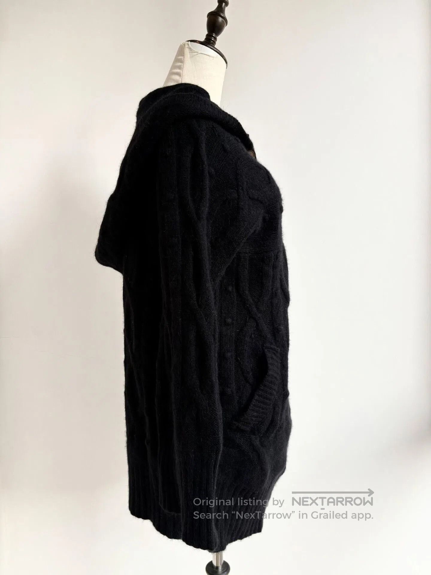 Vivienne Westwood Vivienne Westwood Vintage Black Polka Dot Knit Coat. Size M / US 6-8 / IT 42-44 - 6 Thumbnail