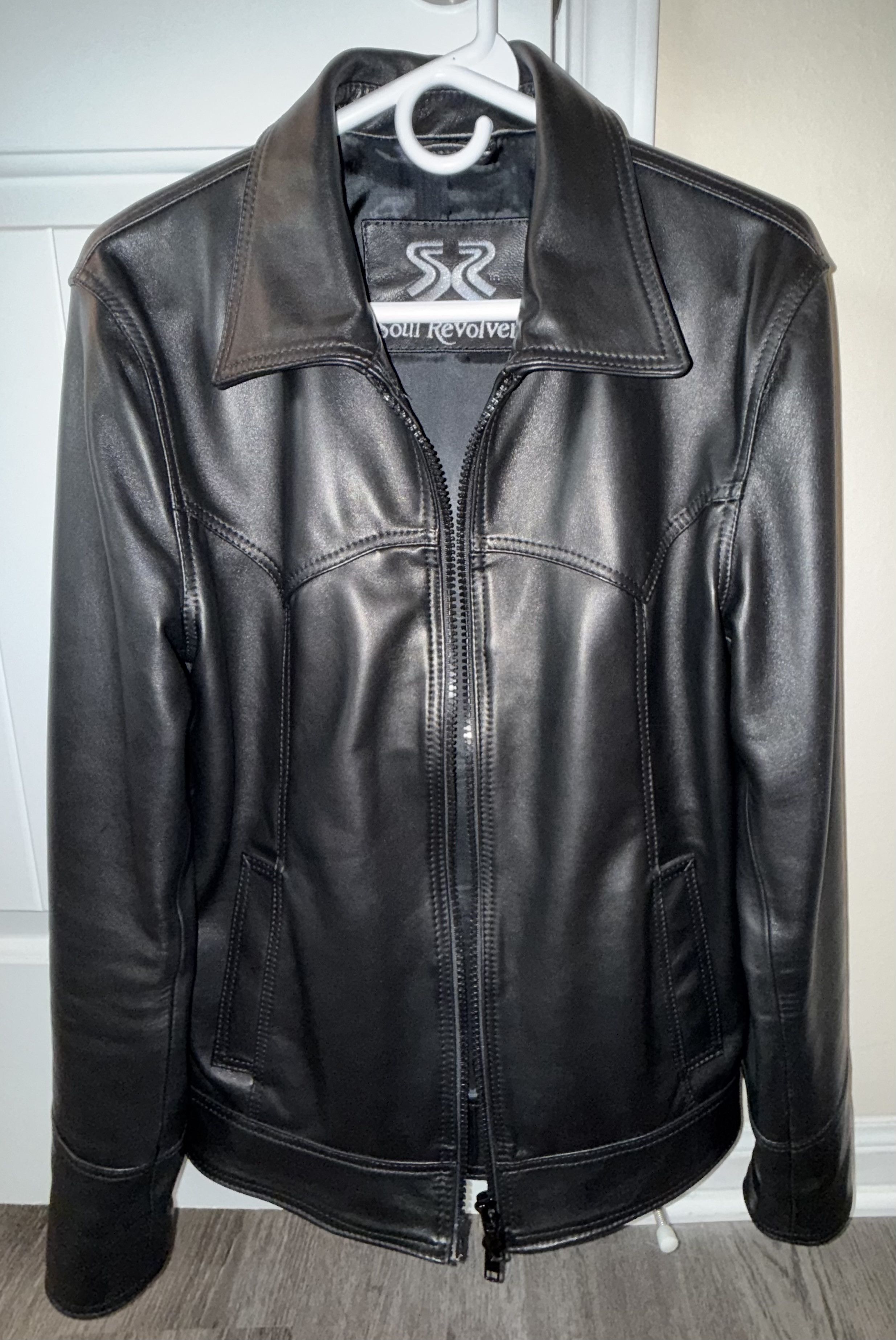 Soul Revolver Men’s Lambskin Leather Jacket Size US M / EU 48-50 / 2 - 1 Thumbnail