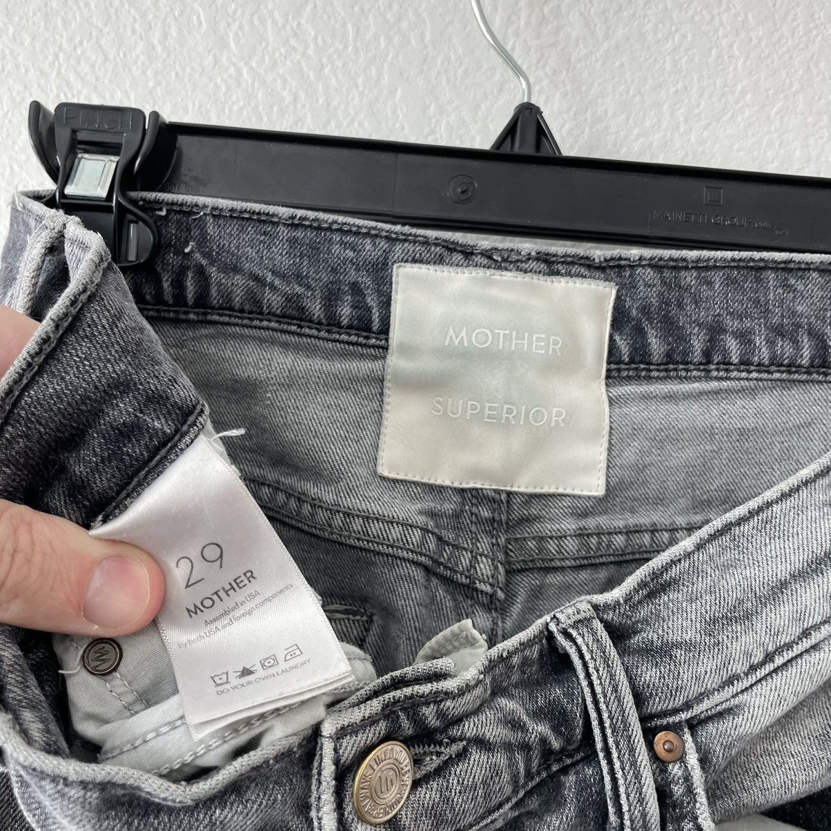 MOTHER Mother Denim The Ditcher Crop Shadow Dancing Jeans Size 30" / US 8 / IT 44 - 8 Thumbnail