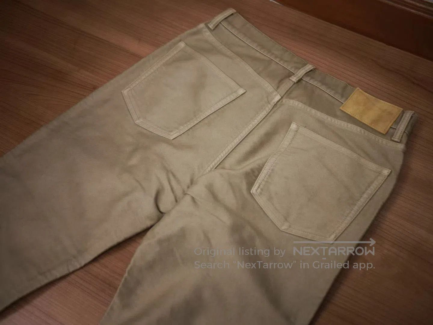 Visvim VISVIM FLUXUS 10 MOLESKIN BEIGE PANTS. Size US 30 / EU 46 - 5 Thumbnail