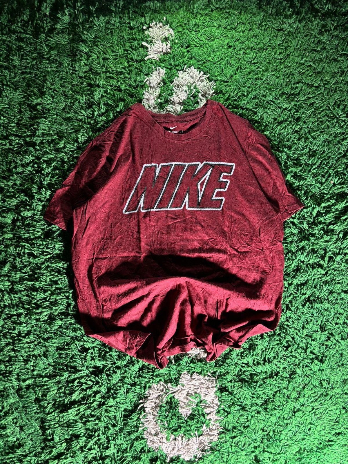 Nike 2010s Nike Big Logo Tee Size US M / EU 48-50 / 2 - 2 Thumbnail