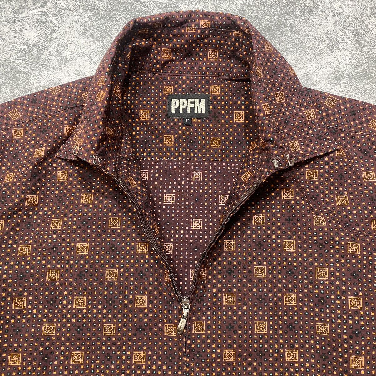 PPFM 1990s PPFM Zip Up Shirt Size US M / EU 48-50 / 2 - 3 Thumbnail