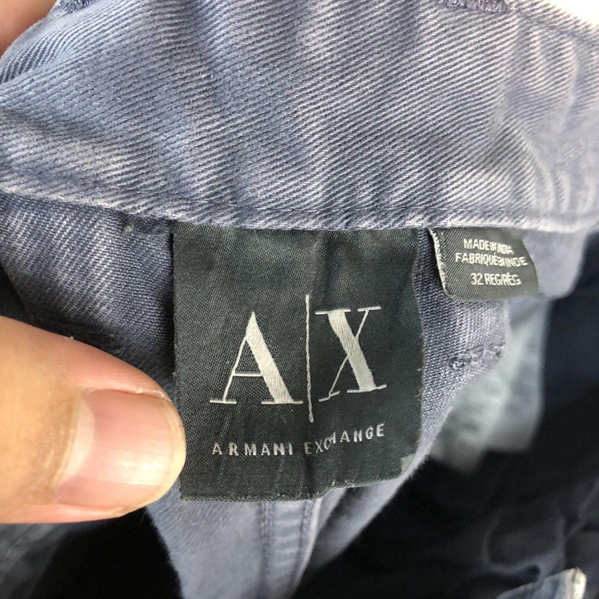 Armani Exchange Armani Exchange Blue Cargo utility Multipocket Pants #A1149 Size US 32 / EU 48 - 21 Thumbnail