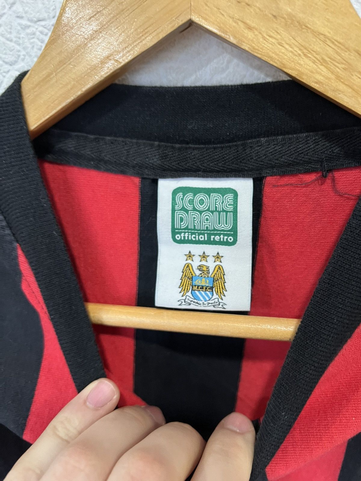 Vintage Vintage Manchester City Jersey Soccer Football Shirt Size US M / EU 48-50 / 2 - 3 Thumbnail