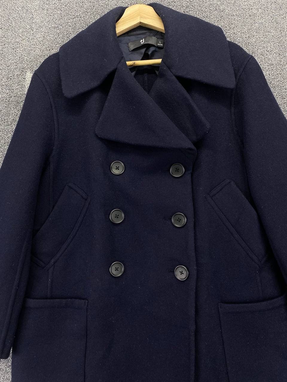 Jil Sander × Uniqlo Jil Sander x Uniqlo Double Breasted Wool Jacket Size US L / EU 52-54 / 3 - 5 Thumbnail