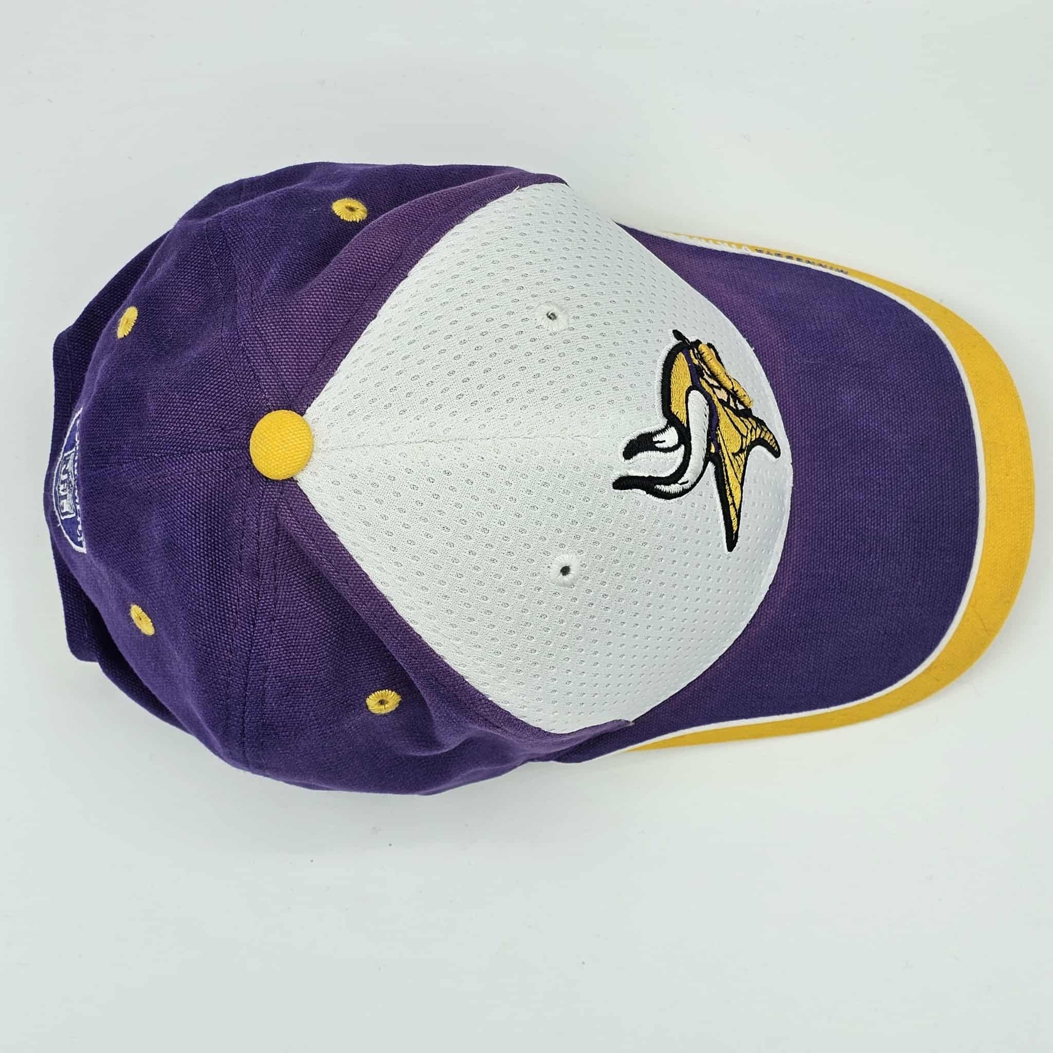 Vintage Minnesota Vikings Vintage Y2K Reebok Adjustable Hat Size ONE SIZE - 4 Thumbnail
