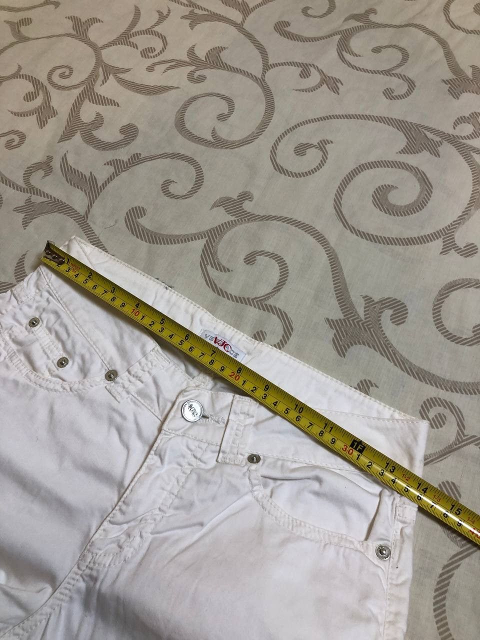 Versace Jeans Couture VERSACE pants Couture White Denim Straight Jeans Size 27" / US 4 / IT 40 - 11 Thumbnail