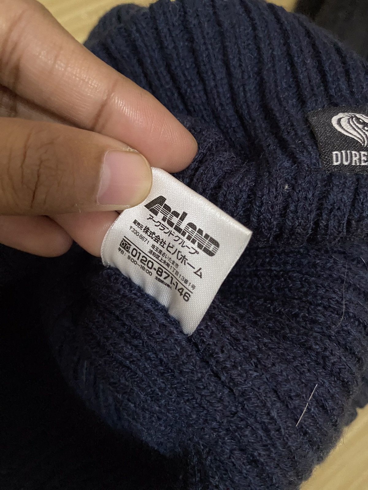 Vintage Vintage Arcland Small Logo Beanie Hat Size ONE SIZE - 7 Thumbnail