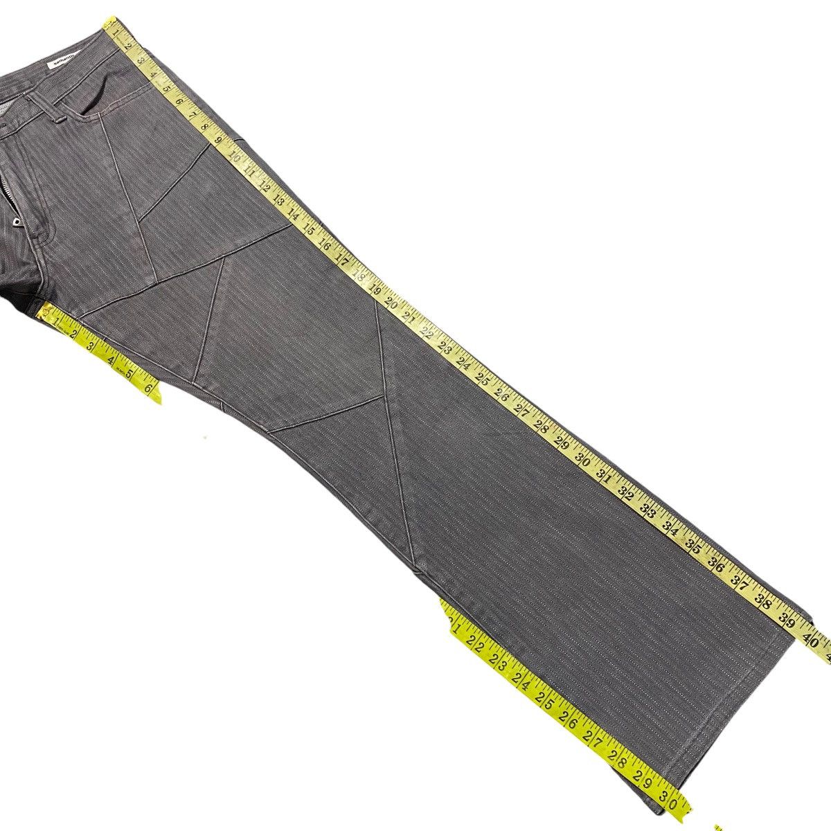 semanticdesign Semantic Design Denim Patchwork Flare Jeans Stretch Size US 30 / EU 46 - 20 Thumbnail
