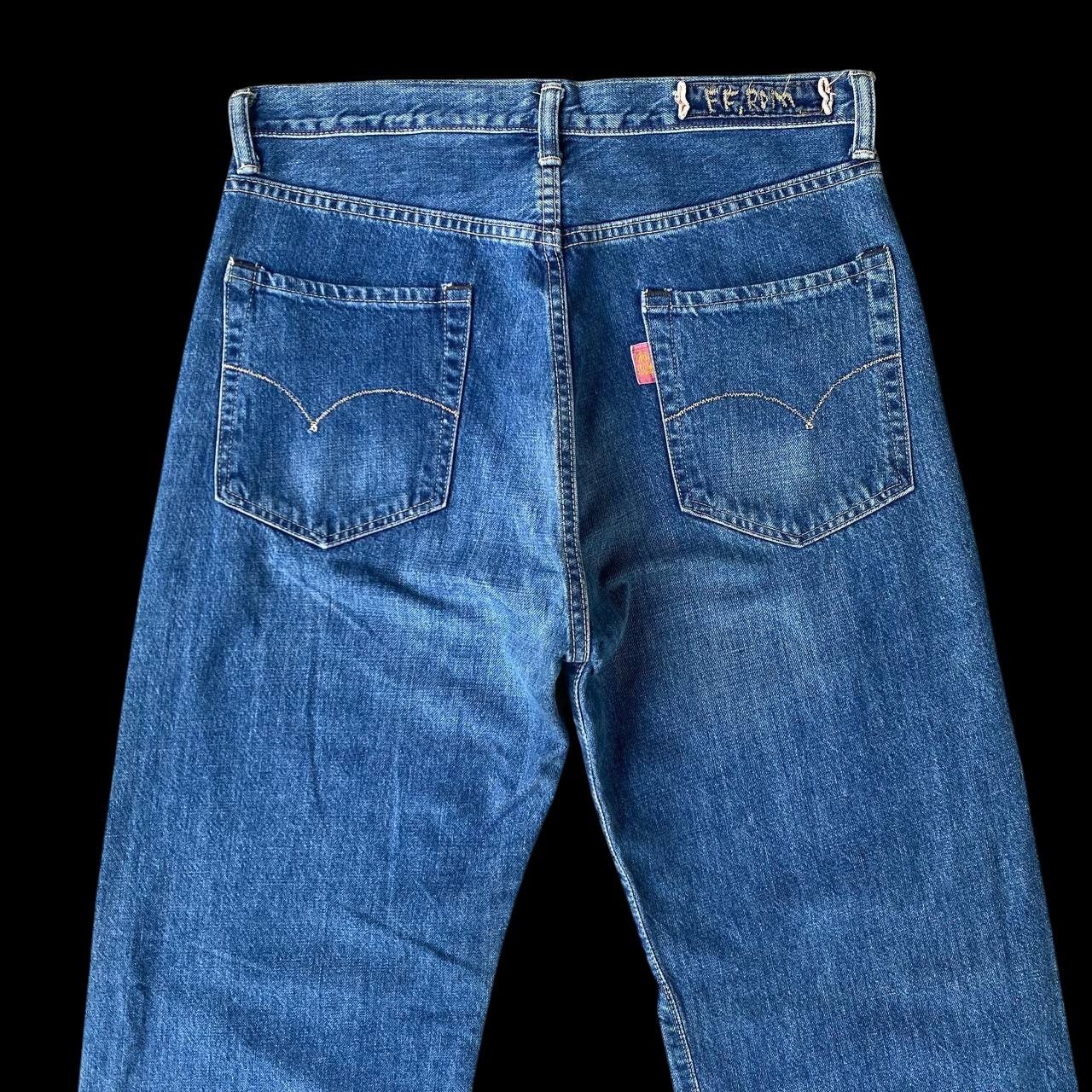 45rpm VINTAGE 90S 45RPM DENIM BLUEWASH STRAIGHT LEG Size US 30 / EU 46 - 7 Thumbnail
