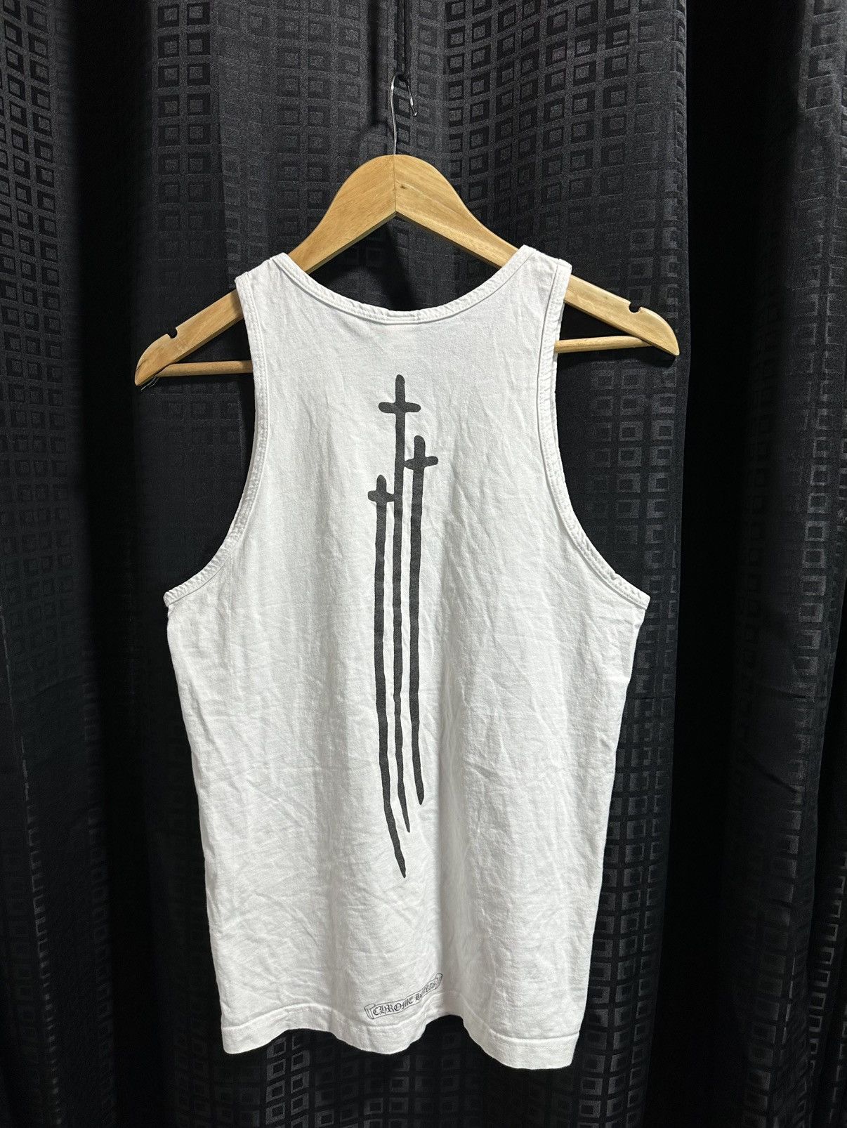Chrome Hearts Chrome hearts logo print tank top Size US S / EU 44-46 / 1 - 2 Thumbnail