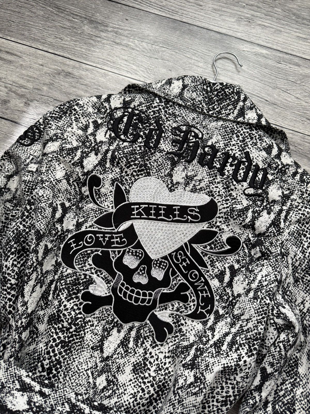 Ed Hardy Ed Hardy women vintage coat cotton Size S / US 4 / IT 40 - 6 Thumbnail
