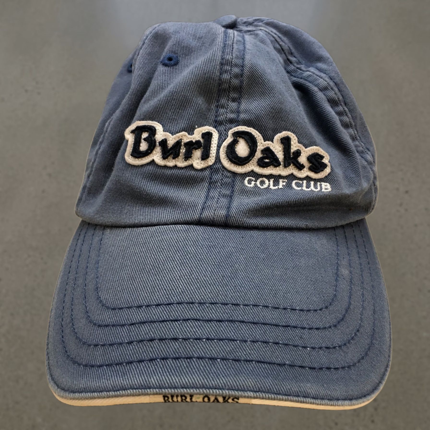 Good American American Dry Goods Burl Oaks Golf Club Baseball Cap Hat Mens One Size Blue Cotton Canvas Adjustable Lightweight Size ONE SIZE - 1 Thumbnail