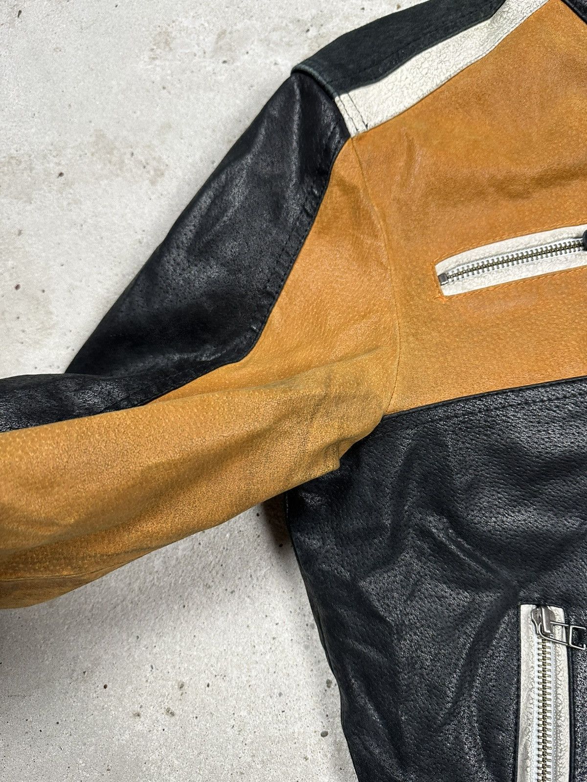 Japanese Brand Vintage Y2K Genuine Leather Suede Moto Biker Racing Jacket Size US S / EU 44-46 / 1 - 10 Thumbnail