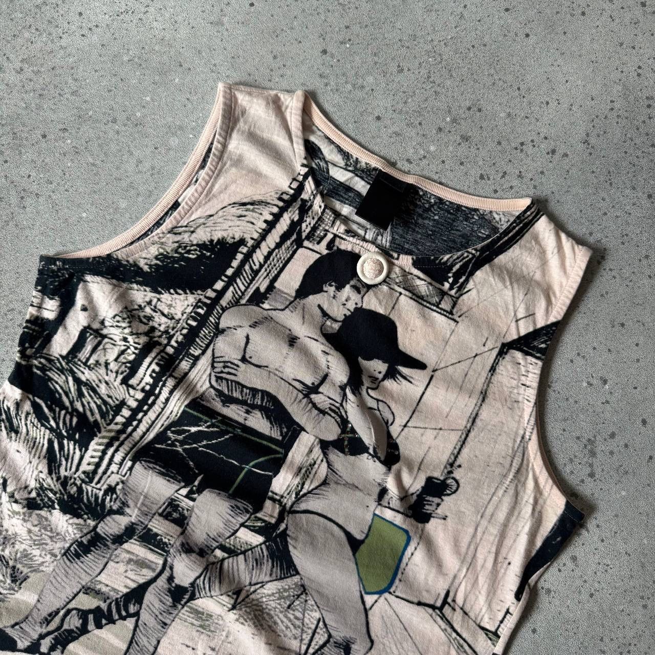 Custo Barcelona Custo Barcelona Vintage 2000’s Tank Top Size M / US 6-8 / IT 42-44 - 10 Thumbnail