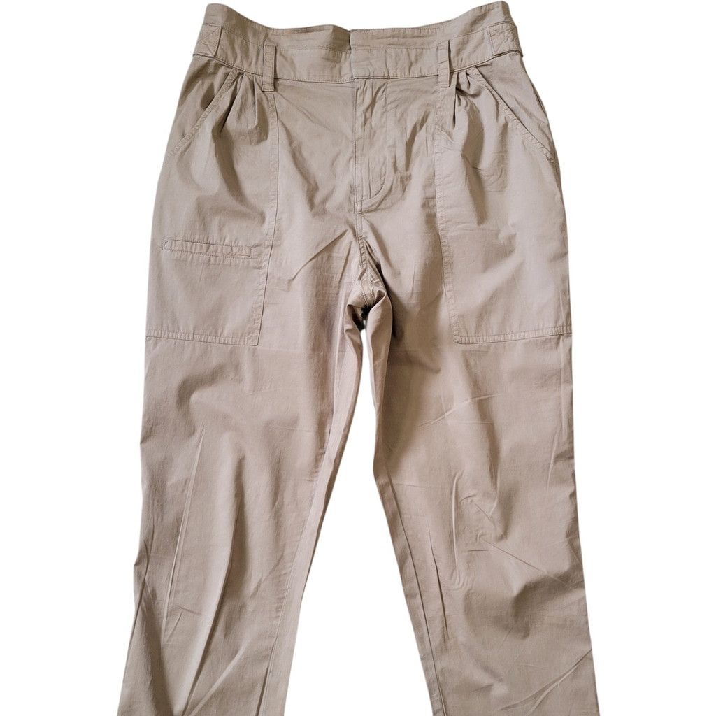 Frame Frame Women's Pants Tan Size 4 Casual Pleat Pant High Rise Size 27" / US 4 / IT 40 - 4 Thumbnail