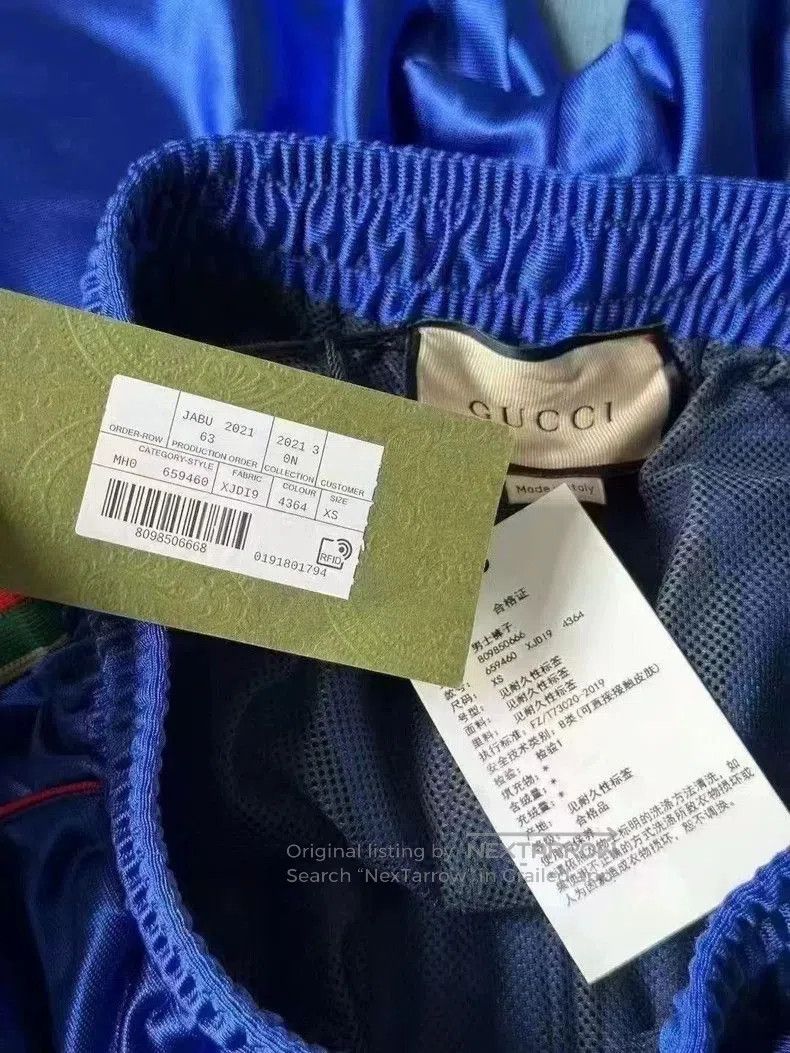 Gucci Gucci Blue GG Logo Shorts. Size US 30 / EU 46 - 3 Thumbnail