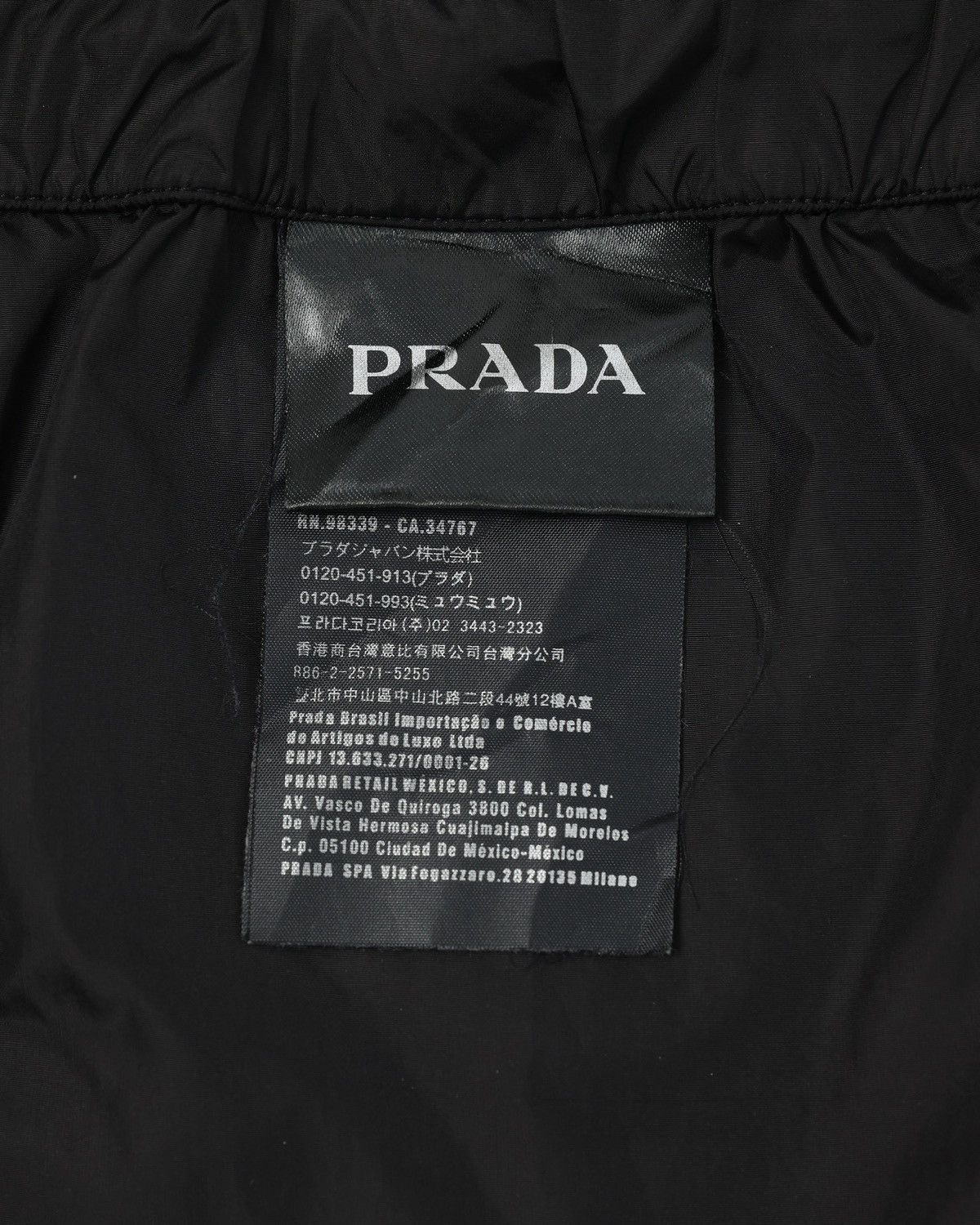 Prada PRADA nylon gabardine track pants Size US 30 / EU 46 - 6 Thumbnail