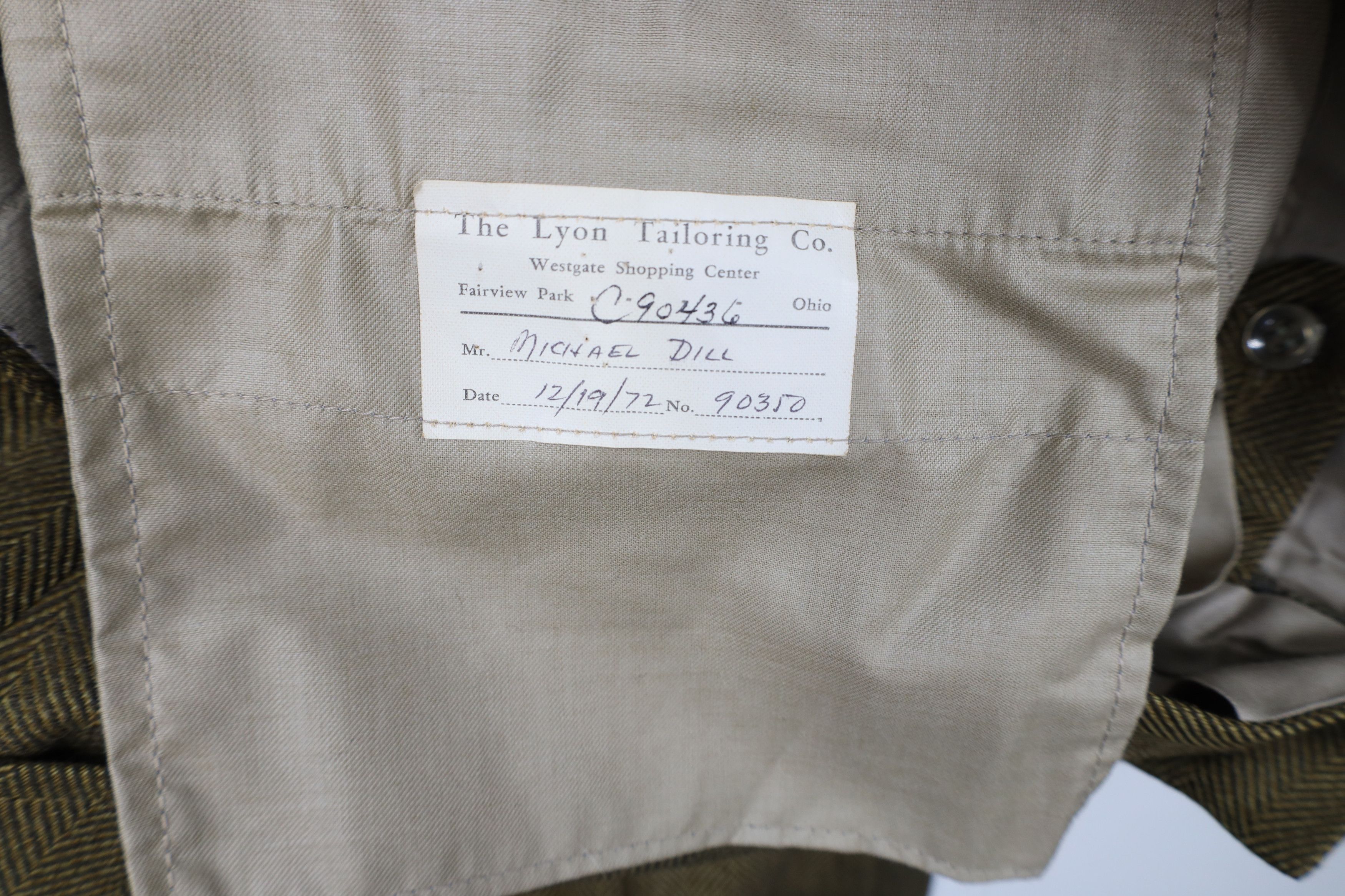 Vintage Vintage 70s Streetwear Herringbone Wide Leg Chino Pants USA Size US 30 / EU 46 - 6 Thumbnail