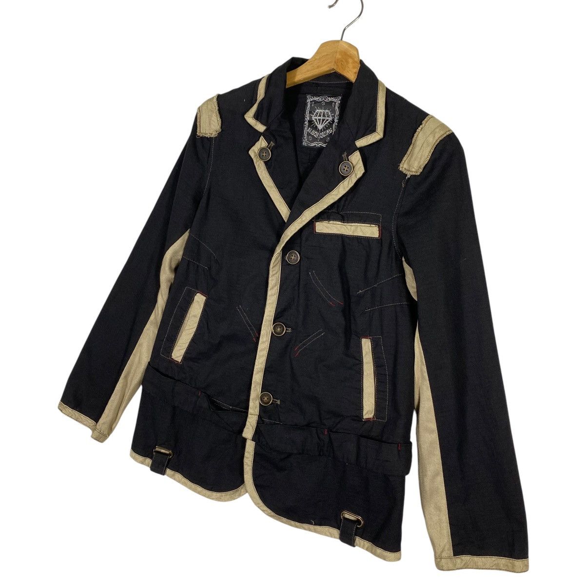 If Six Was Nine × Japanese Brand × Le Grande Bleu (L.G.B.) Vintage Algon Quins Button Jacket F Size But To Fit M Size Size US M / EU 48-50 / 2 - 2 Thumbnail