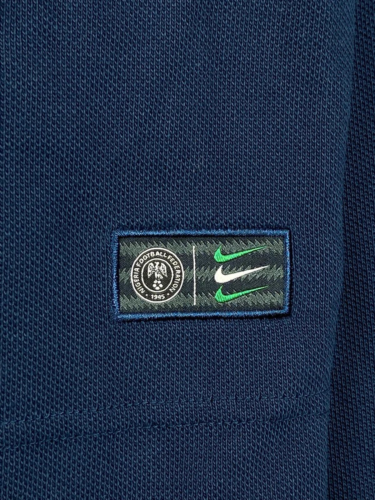 Nike Nike x Nigeria navy white rugby longsleeve L Size US L / EU 52-54 / 3 - 6 Thumbnail