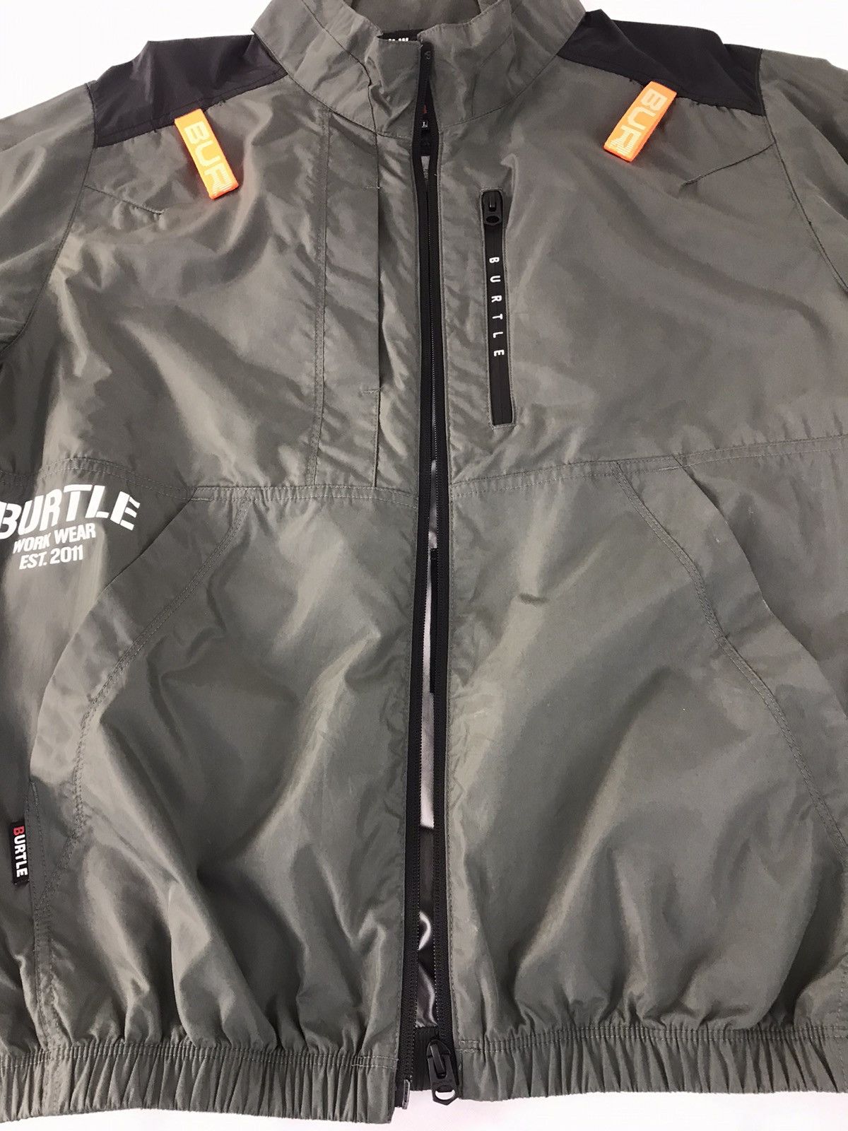 Japanese Brand × Vintage Vintage Windbreaker Burtle Workwear Zipper Jacket Size US L / EU 52-54 / 3 - 8 Thumbnail