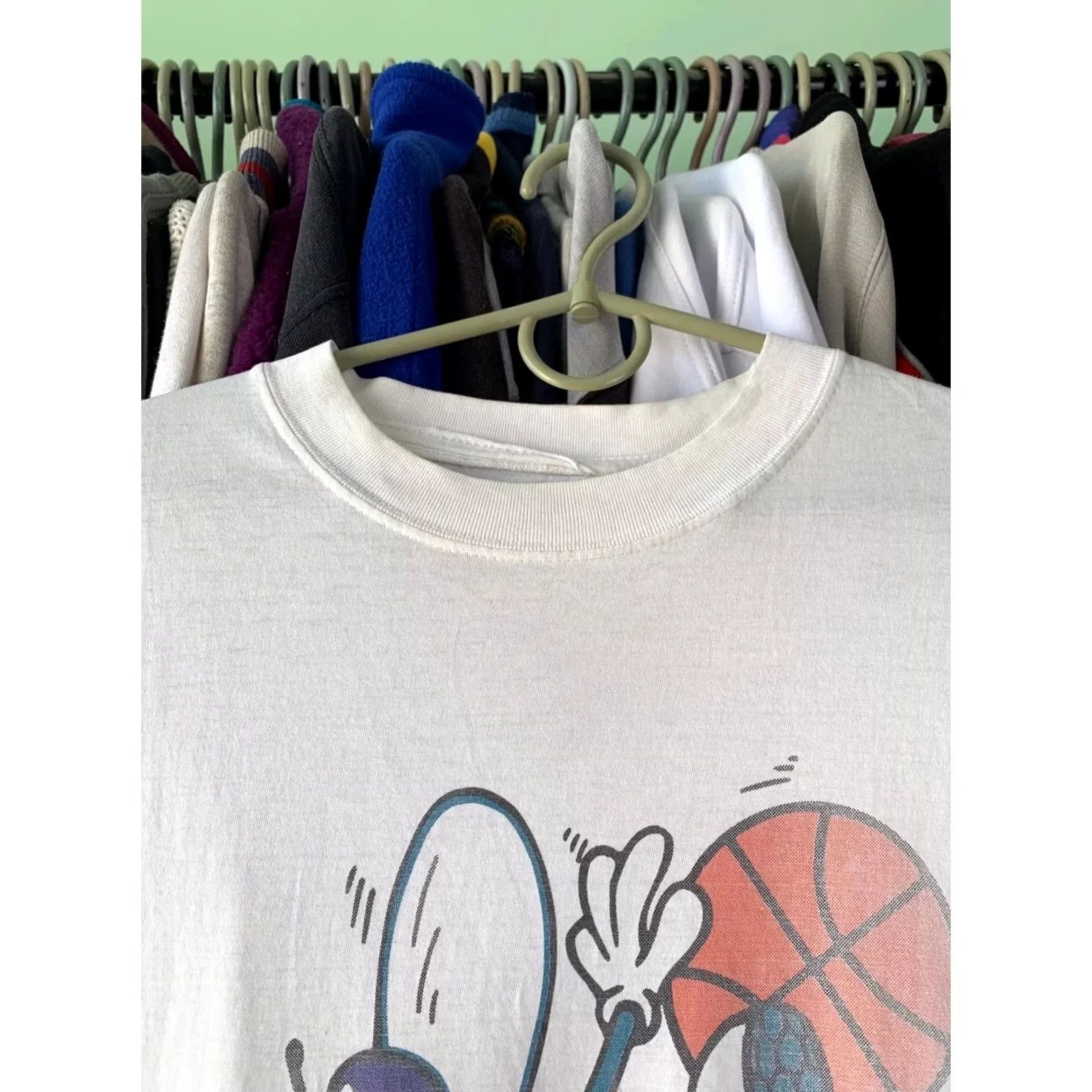 NBA VINTAGE Charlotte Hornets T-Shirt White M Adult Mens Size US M / EU 48-50 / 2 - 3 Thumbnail