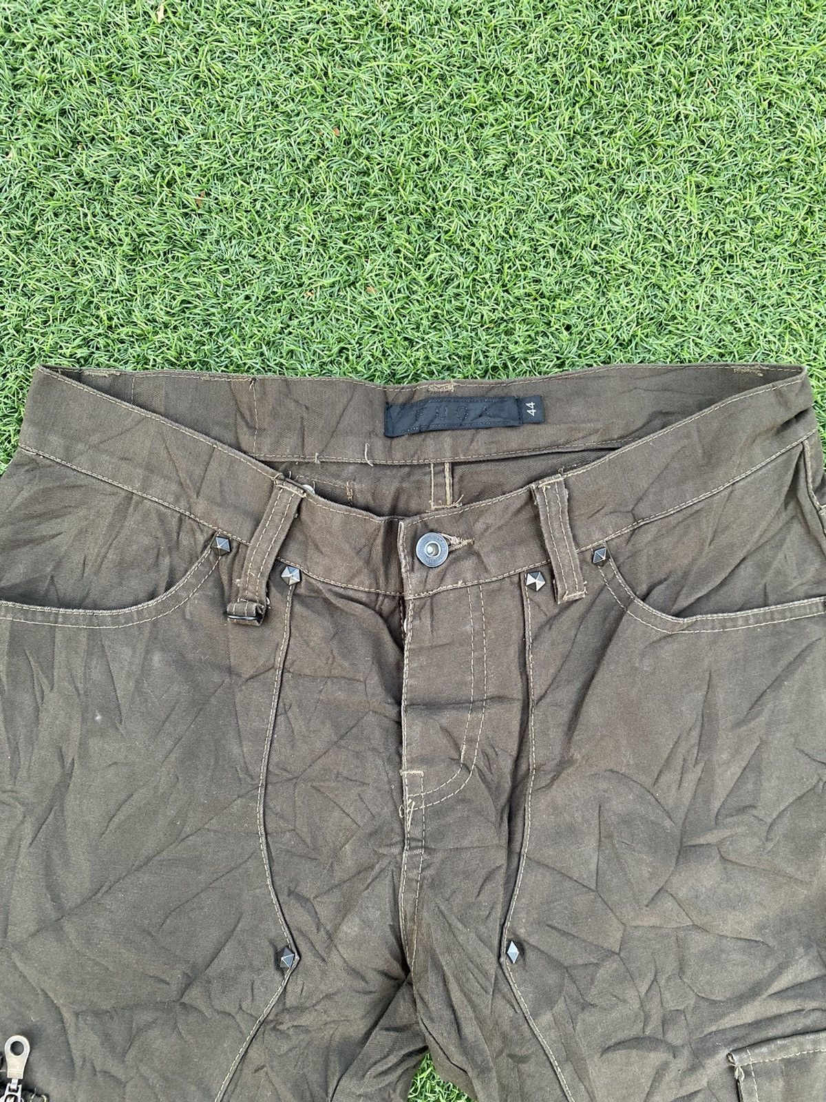 If Six Was Nine FUGA DOUBLE KNEE CARGO TACTICAL PANTS Size US 31 - 4 Thumbnail