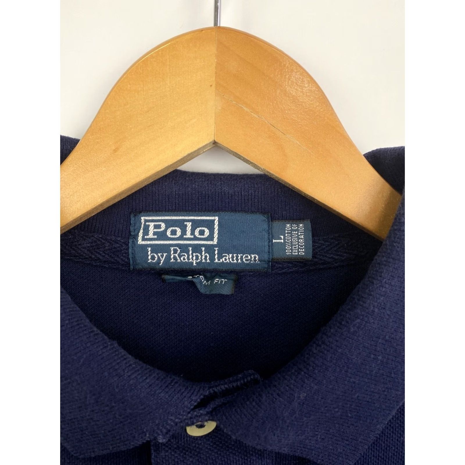Ralph Lauren VINTAGE Ralph Lauren Mens L Dark Blue 90s Polo New York Long Sleeve size Size US L / EU 52-54 / 3 - 6 Thumbnail