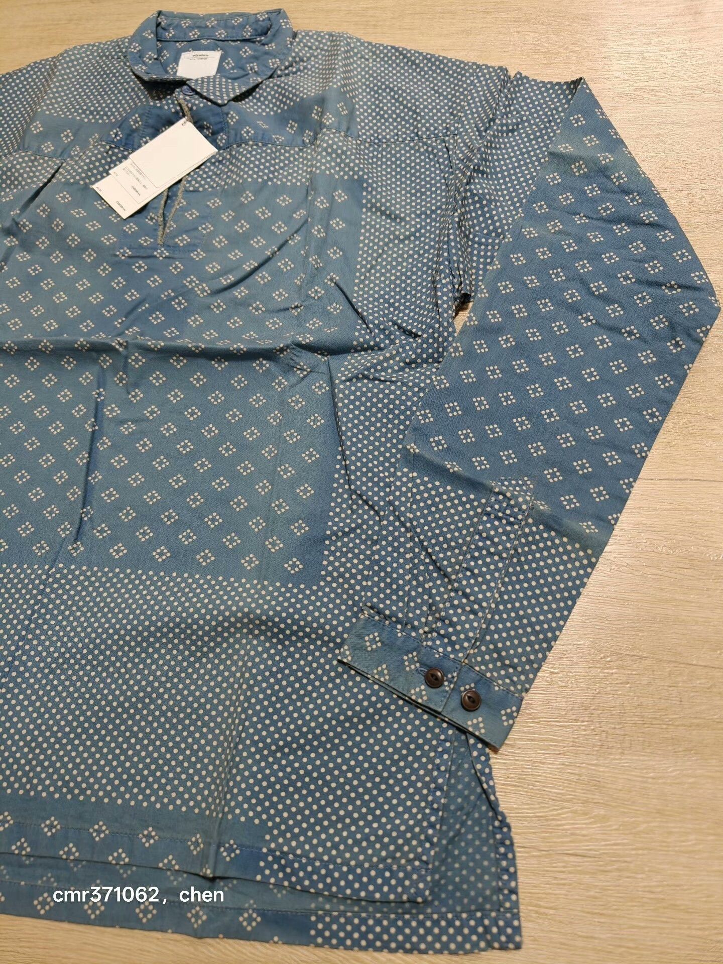 Visvim visvim 14ss kerchief dots tunic shirt Size US S / EU 44-46 / 1 - 3 Thumbnail