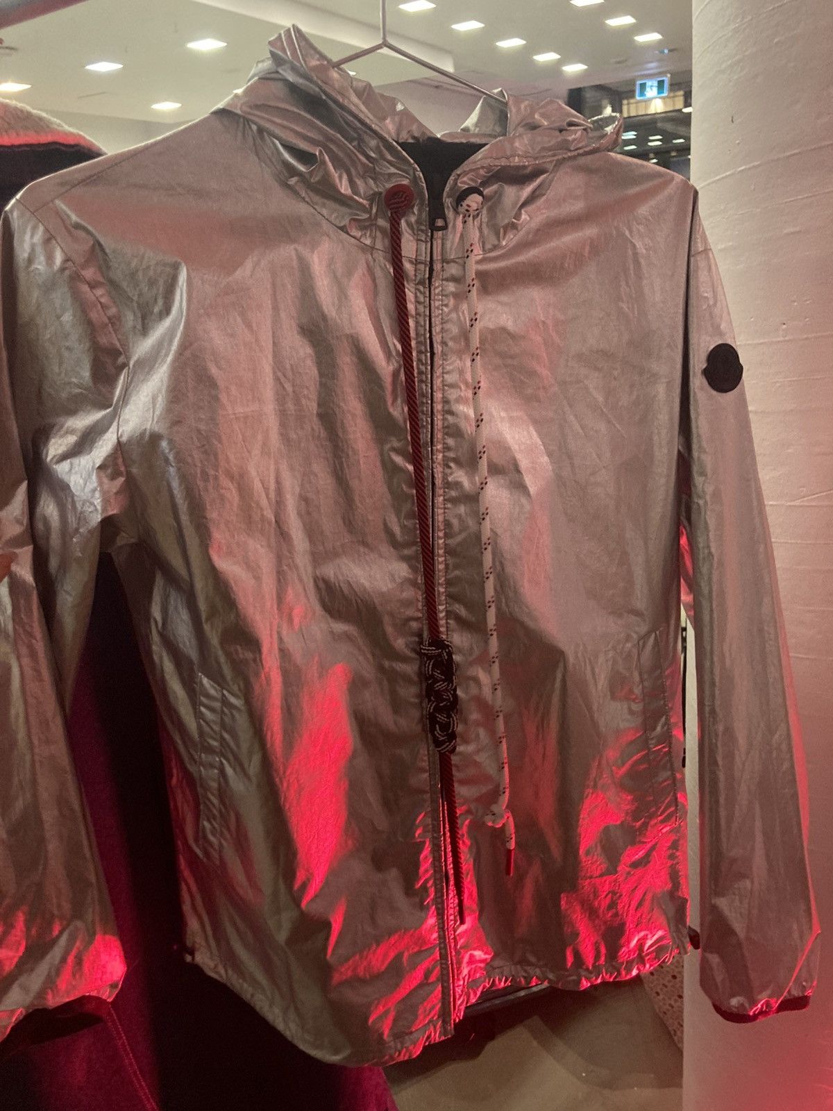 Moncler Brand New Moncler Silver Men Small Size US S / EU 44-46 / 1 - 1 Thumbnail