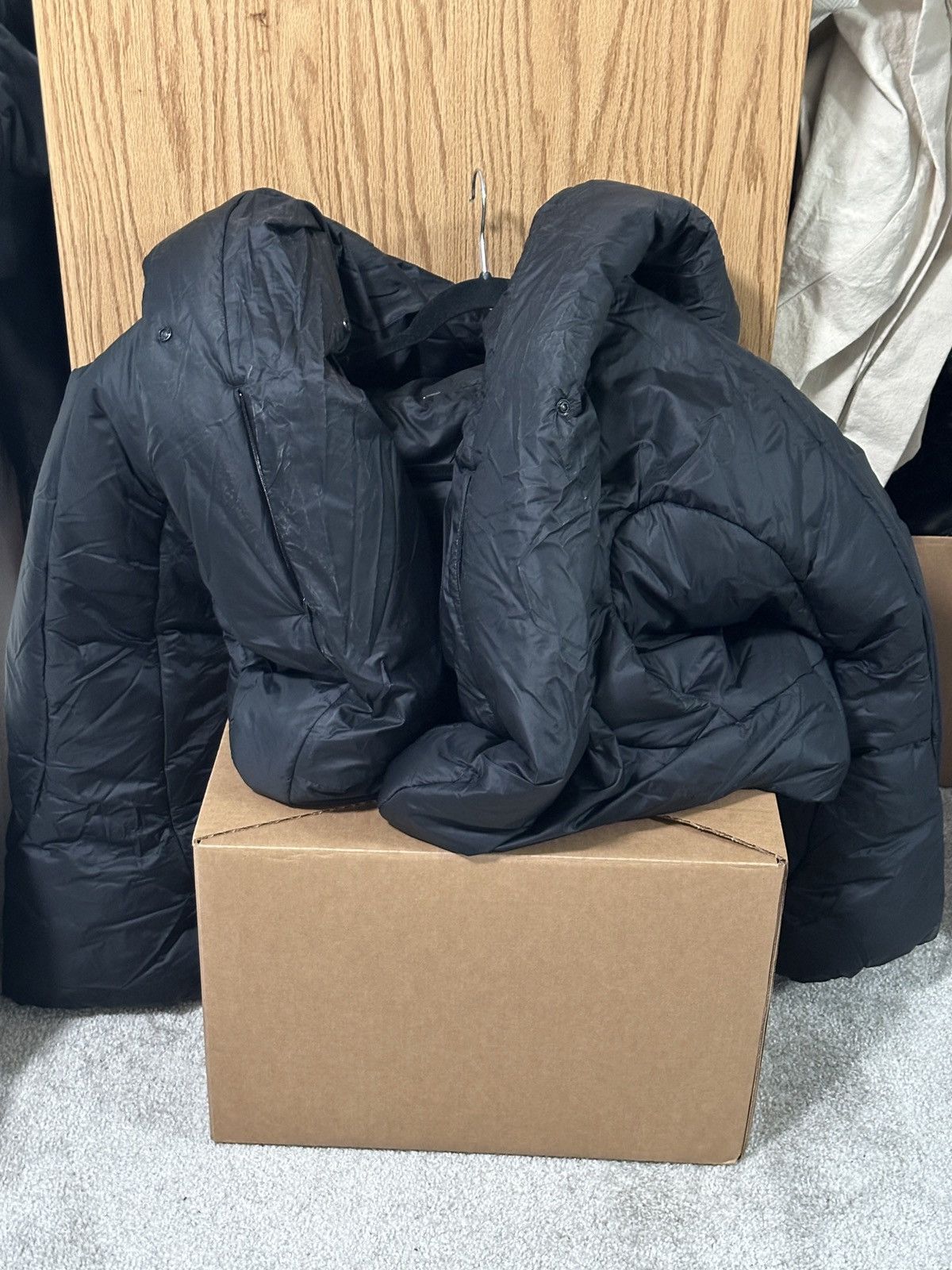 Lululemon Distressed Entire Studios/Yeezy Style Bomber Jacket Size US XL / EU 56 / 4 - 4 Thumbnail