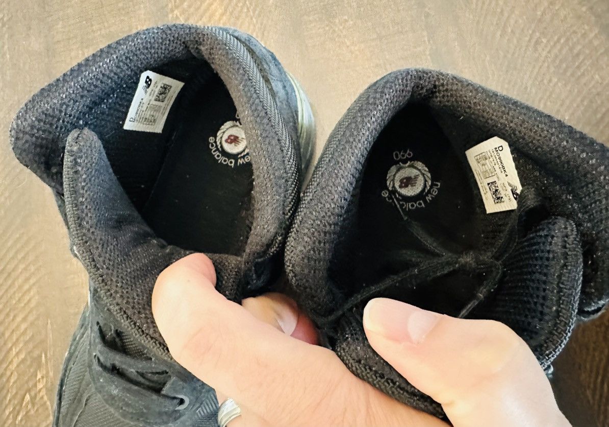 New Balance New Balance 990v4 Mid Made in USA Black Grey Size 8 Shoes Size US 8 / EU 41 - 6 Thumbnail
